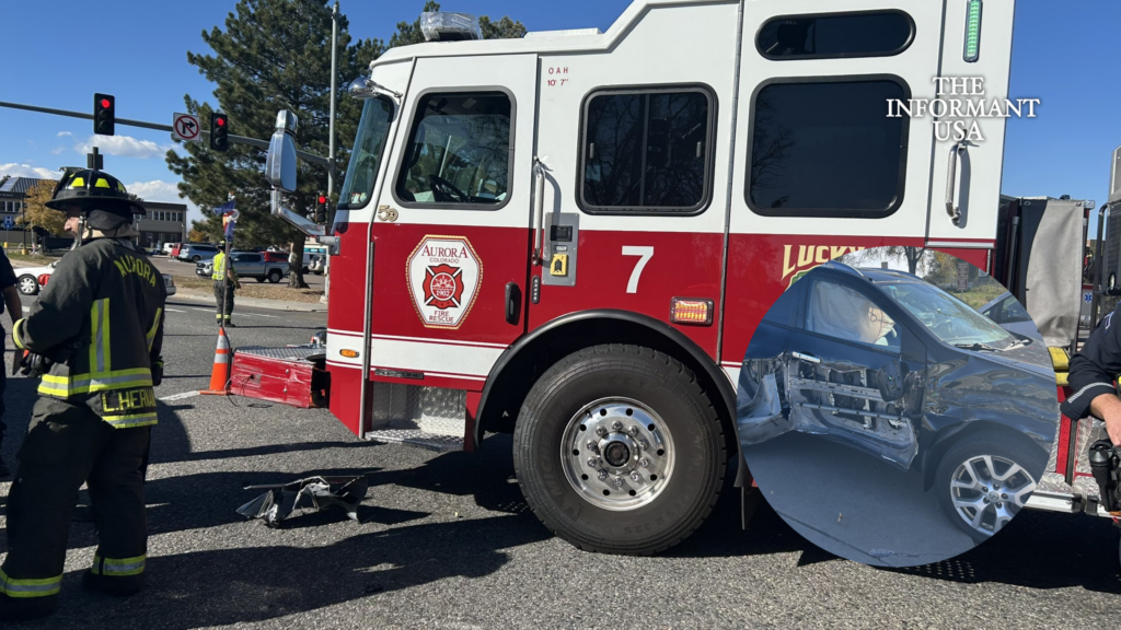Aurora fire truck crash, Colorado traffic incident, Javohir Asrorov, firefighters injured Aurora, Aurora police, emergency vehicle crash, Colorado driver charged, no insurance registration